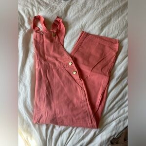 Big Bud Press Salmon Pink Overalls | Size Medium